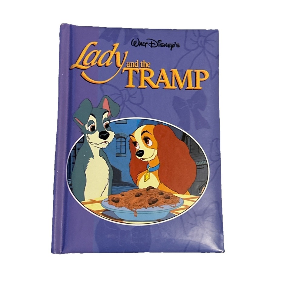 Vintage Walt Disney's Lady and the Tramp by Disney 1996 Nostalgia